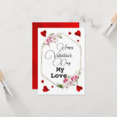 Ma carte d'amour (Devant/Arrière en situation)