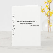 Ma carte d'amour durable (Fleur jaune)