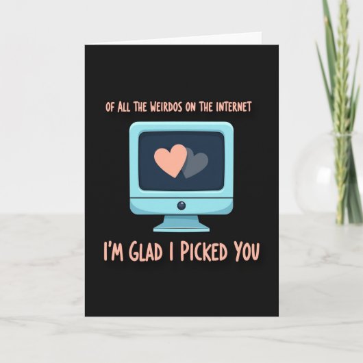 Ma carte d'amour pour mon original préféré (Devant)