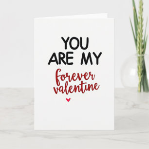 Ma carte d'amour pour toujours pour la Saint-Valen