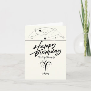 Ma Carte D'Anniversaire De Mon Favoris