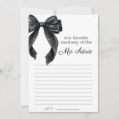 Ma carte de jeu Fête des mariées arc mémoire préfé (Devant)