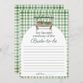 Ma carte de jeu préférée de marché de la mémoire d (Devant / Derrière)