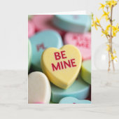 Ma carte de la Saint-Valentin en forme de cœur de (Fleur jaune)
