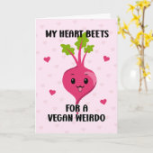 Ma carte de la Saint-Valentin pour un végétalien b (Fleur jaune)