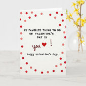 Ma Carte de la Saint-Valentin Préférée (Fleur jaune)
