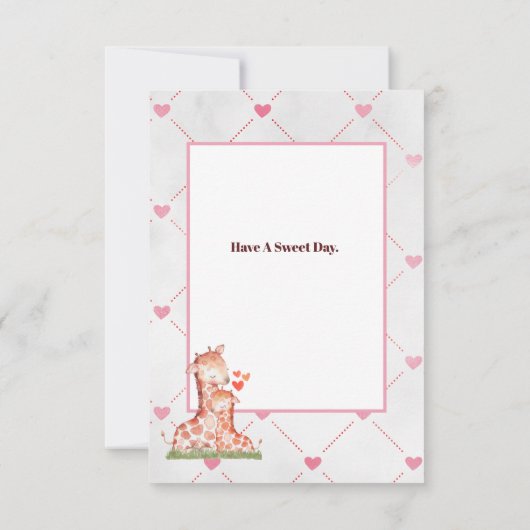 Ma carte de la Saint-Valentin préférée 8,9 cm x 12 (Dos)