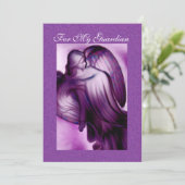 Ma carte de voeux Ange Gardien (Debout devant)