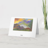 Ma carte de voeux de planète (Dos)