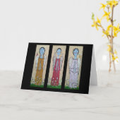 Ma carte des trois anges (Fleur jaune)