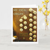 Ma carte idéale d'organe (Fleur jaune)
