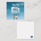 Ma carte papier à lettres d'anniversaire de 40 ans (Devant / Derrière)