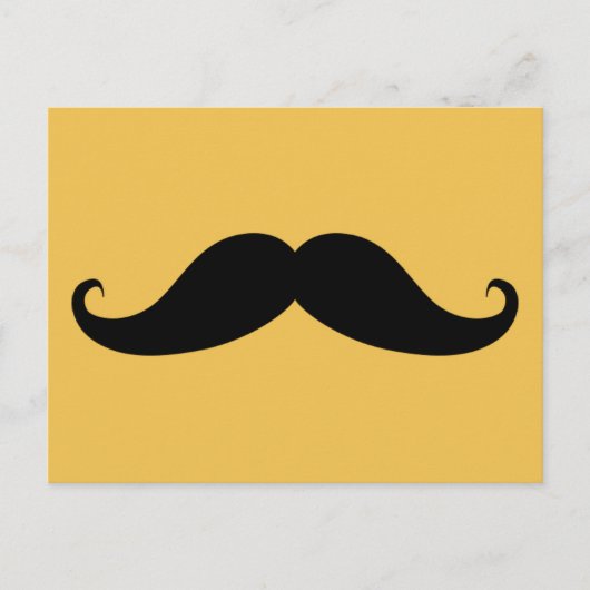Ma carte postale Moustache (Devant)