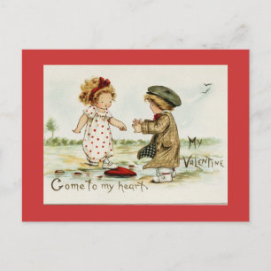 Ma carte postale Valentine Vintage Reproduction