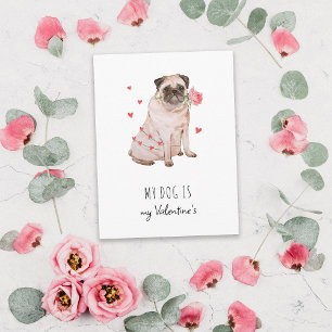 Ma carte Valentines de chien