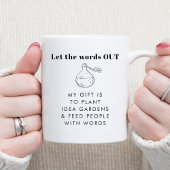 Ma contribution à la vie Motivational Cafe Mug