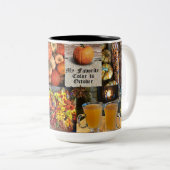 Ma couleur préférée est le Mug d'octobre (Devant droit)