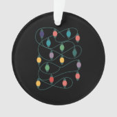 Ma Couleur Préférée Est Les Lumières De Noël Drôle (devant)