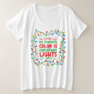 Ma couleur préférée est Noël Lumières Pilier Cand