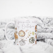 Ma couleur préférée est octobre, Fall Mug