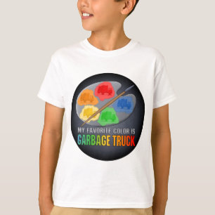 Ma couleur préférée est T-shirt d'enfants de