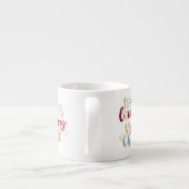 Ma Coupe de Fêtes Cheer Café de Fête Recette Mug (Dos)