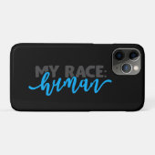 Ma course : iPhone humain / coque ipad (Dos (Horizontal))