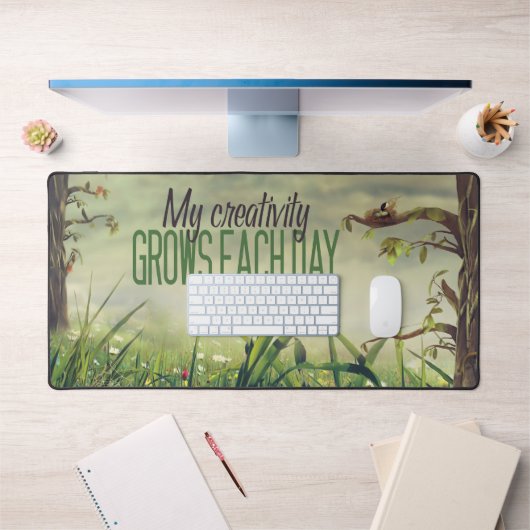 "Ma créativité grandit" Motivation Affirmation (Bureau 1)