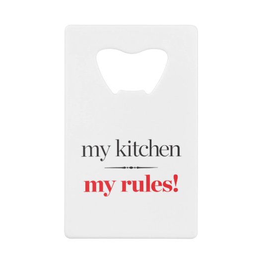 Ma cuisine, mes règles (Devant)