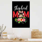 Ma Cute German Shepherd Poster (Keuken)