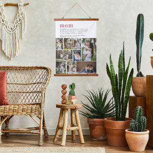 Ma Definition   8 Foto gepersonaliseerd Hangend Wandkleed