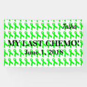 Ma dernière bannière de célébration de chimio (Horizontal)