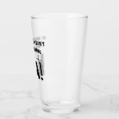 Ma femme dit que je ne finis rien de HA ! Verre (Gauche)