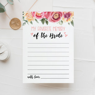 Ma Fête des mariées mémoire préférée ou la carte H