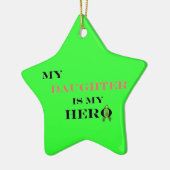 Ma fille est mon ornement de héros (Gauche)