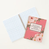MA FILLEULE PRÉFÉRÉE M'A DONNÉ CE CAHIER (Intérieur)