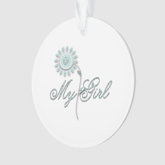 Ma fleur de Teal de fille (devant)