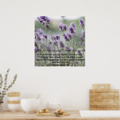 Ma Grâce Est Motivationnelle Bible Verset Poster (Cuisine)