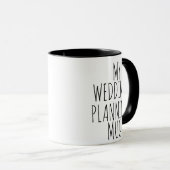 MA JEUNE MARIÉE DE TASSE DE PLANIFICATION DE (Devant droit)