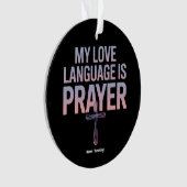 Ma Langue D'Amour Est La Prière Jésus Conception C (devant)