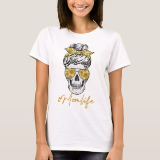 Ma Life Sugar Skull Sunflower Women T-Shirt