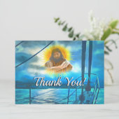 Ma lumière Carte de remerciements 0916 (Debout devant)