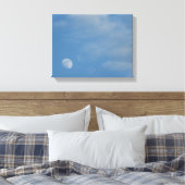 Ma Lune de jour - Toile enveloppée de brillance de (Insitu(Chambre))