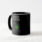 Ma maison est hantée Mug - vérifiée par Psychic (Devant gauche)