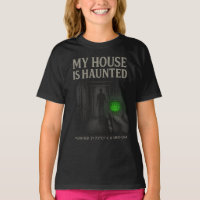 Ma maison est Haunted Youth T-Shirt (Noir)