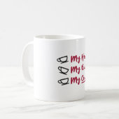 Ma Maison Mes Règles Mon Café Mug (Devant gauche)