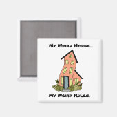 Ma maison, mon aimant de règles (Recto/Verso)