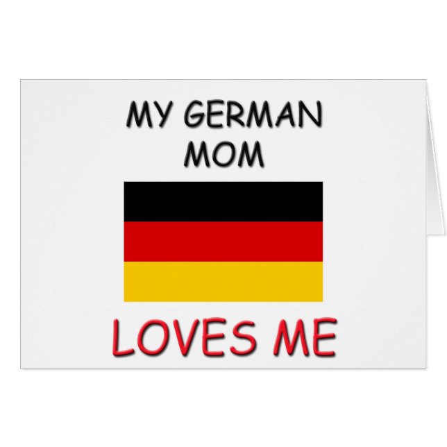 Ma maman d'Allemand m'aime (Devant horizontal)