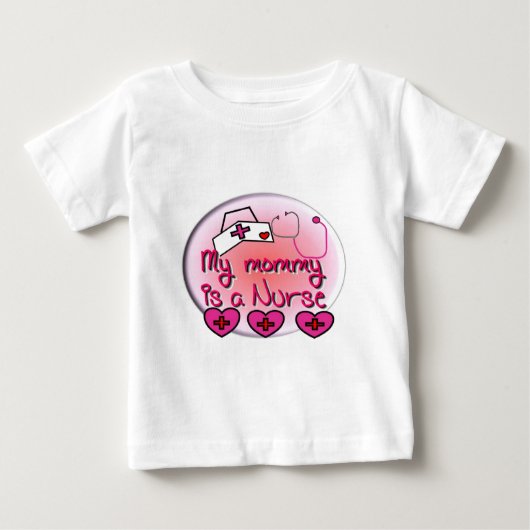 "Ma maman est T-shirts d'enfants d'une infirmière" (Devant)