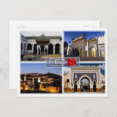 MA Maroc - Fès - Carte postale (Devant / Derrière)